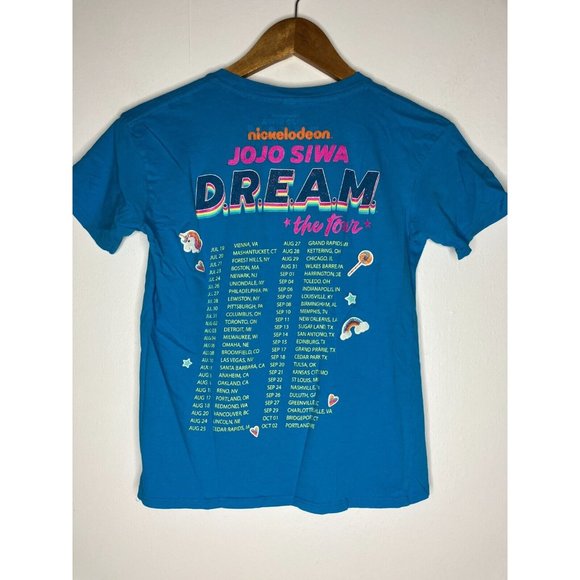 Nickelodeon Jojo Siwa Dream Tour 2019 Girls Large T-Shirt - Picture 4 of 5